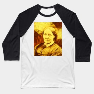 Elizabeth Gaskell Golden Portrait | Elizabeth Gaskell Artwork 11 Baseball T-Shirt